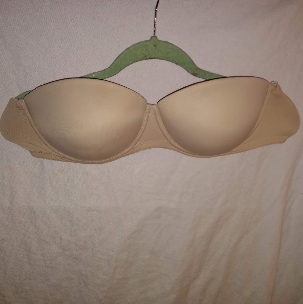 Strapless Victoria secret Pink bra 36D